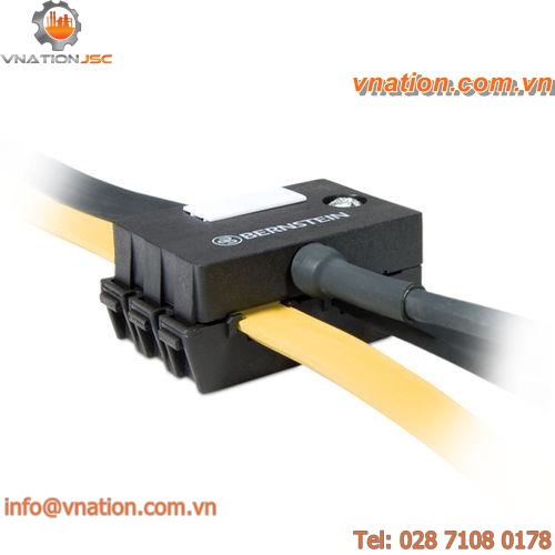 wire-to-wire connector / straight / rectangular / modular