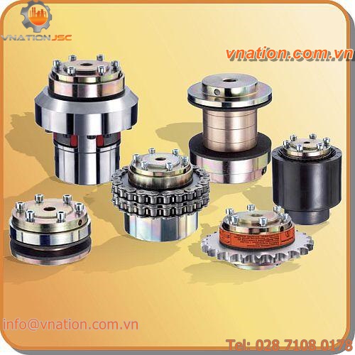 torque limiter with gear couplings / mechanical / with sprocket wheel