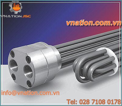multi-tube heat exchanger / water/oil / copper / stainless steel