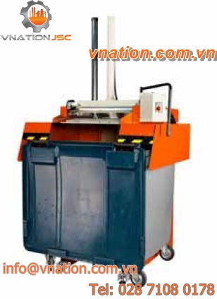 waste container waste compactor / top-loading