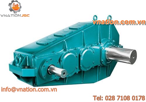 helical gear reducer / parallel shaft / for trolleys