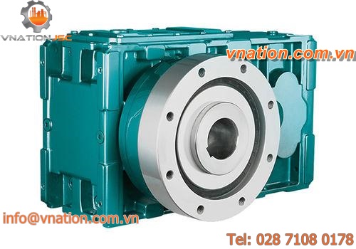 helical gear reducer / vertical / for single-screw extruder