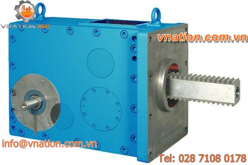 linear actuator / rack-and-pinion / for presses