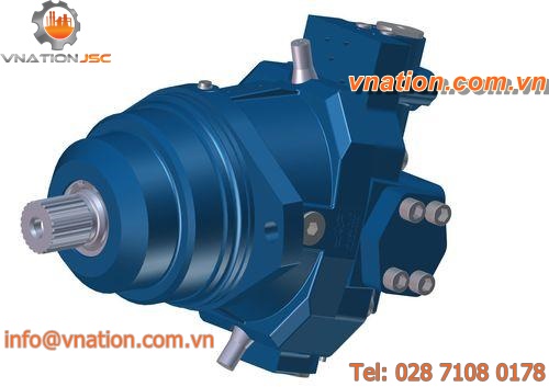 axial piston hydraulic motor / variable-displacement