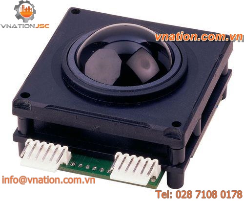 mechanical trackball / panel-mount / USB / industrial