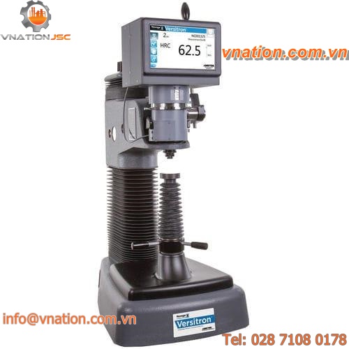 Rockwell hardness tester / bench-top / LCD digital display
