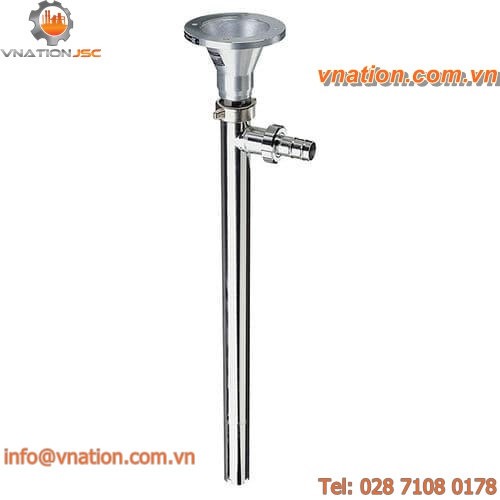 solvent pump / electric / semi-submersible / vertical