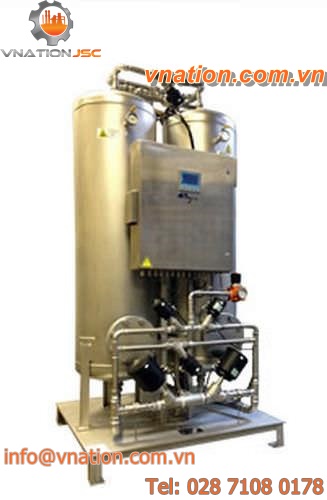 pure oxygen generator / process / stainless steel / onsite