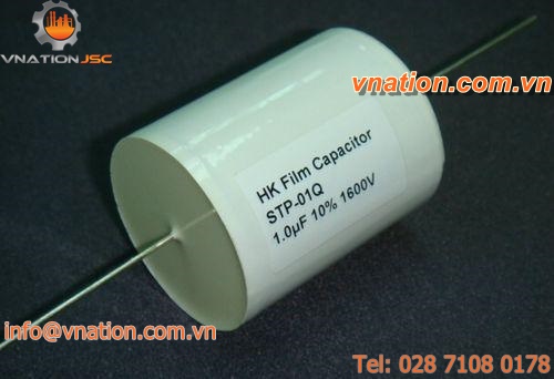 metalized polypropylene film capacitor / axial / high dv/dt