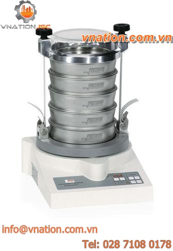 electromagnetic sieve shaker / for bulk materials / control / laboratory