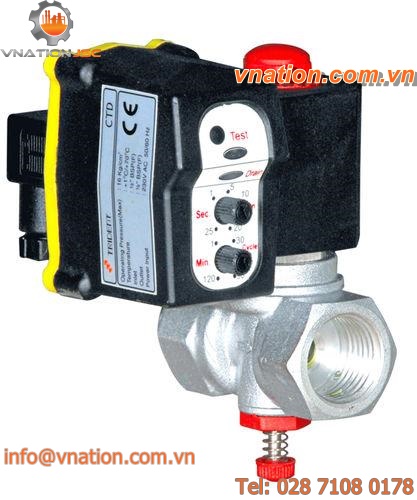 condensate drain / timer-controlled / electronic