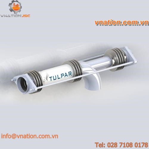 axial pipe expansion joint / pressure-balanced