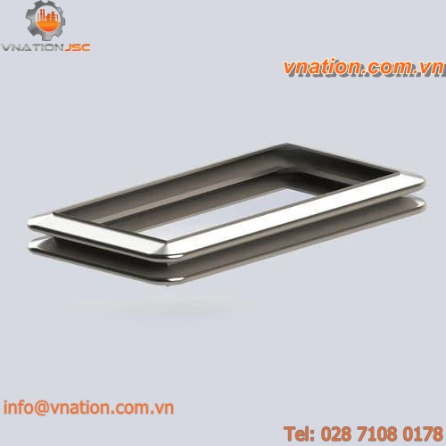 rectangular pipe expansion joint / axial / lateral / angular