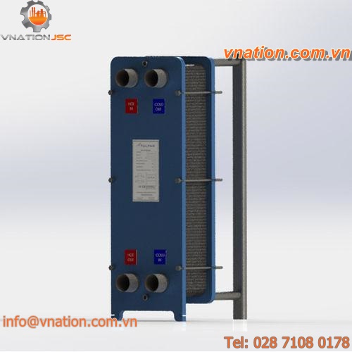 plate heat exchanger / stainless steel / titanium / for the food industry