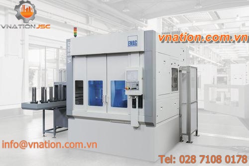 CNC turning center / vertical / 3-axis / double-spindle