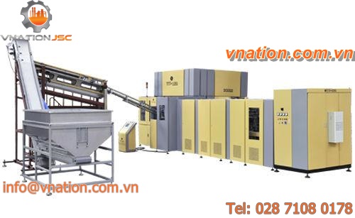 PET bottle blow molding machine / for the cosmetics industry / for the food and beverage industry / rotary