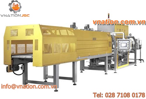 servo-controlled shrink wrapper / automatic