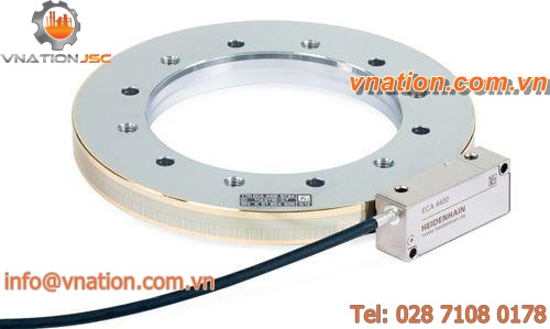 absolute angle encoder / optical / hollow-shaft / high-accuracy