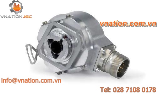 incremental rotary encoder / hollow-shaft / compact