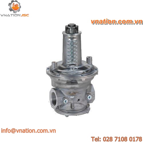 diaphragm pressure relief valve / for gas