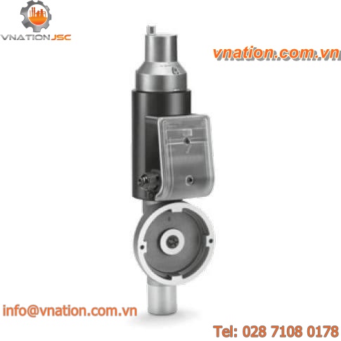 butterfly valve / with solenoid actuator / control / for air