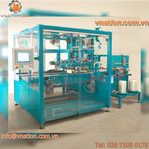 automatic shrink wrapping machine / bell type / beverage