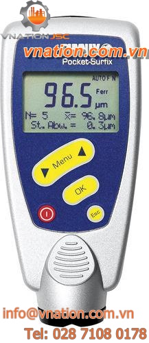 coating thickness gauge / digital display / handheld