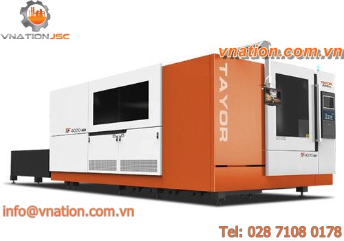 CNC cutting machine / sheet metal / for metal pipes / laser