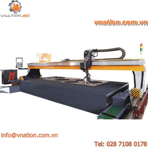 CNC cutting machine / steel / plasma / beveling