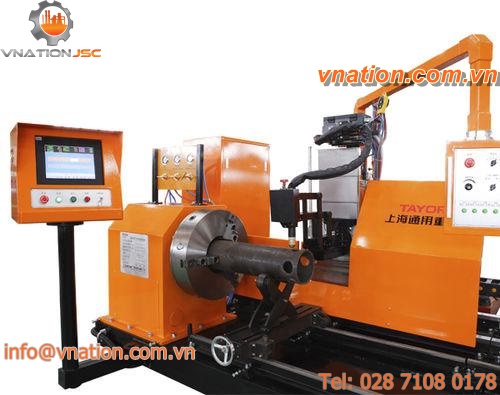 CNC cutting machine / steel / profile / pipe