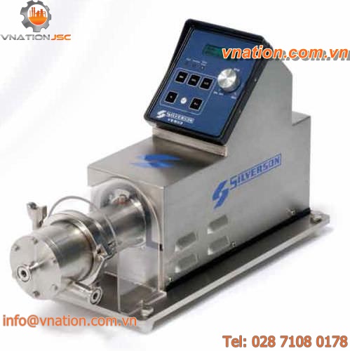 paddle mixer / in-line / laboratory / stainless steel