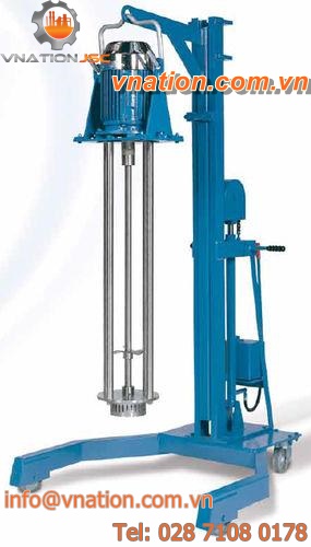 rotor-stator mixer / batch / solid/liquid / multi-stage