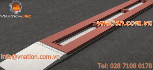 modular weighbridge / for vehicles / steel