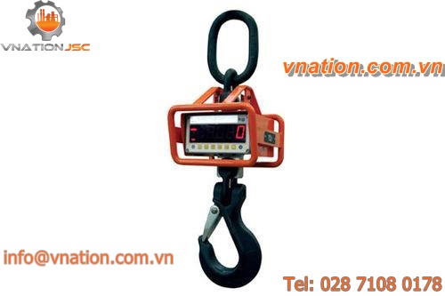 crane scale with LED display / compact / for the metallurgical industry