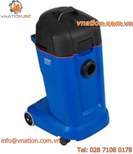 wet and dry vacuum cleaner / single-phase / commercial / mobile