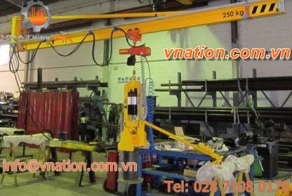 pneumatic lifting clamp / for concrete slabs