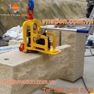 hydraulic lifting clamp / stone