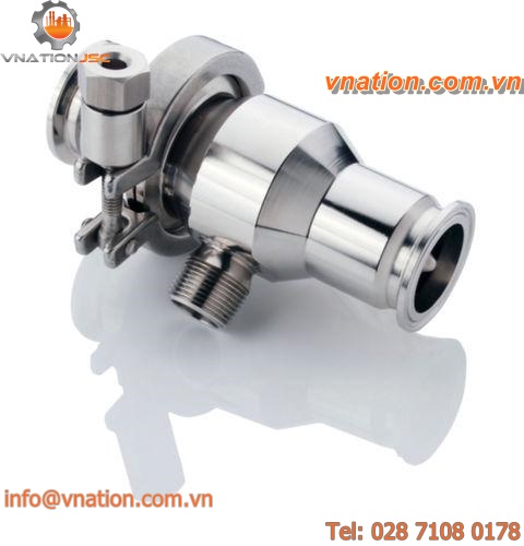 turbine flow meter / for liquids / in-line / stainless steel