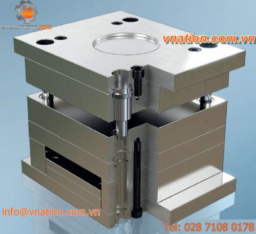 machined steel plate for mold and tool: drilled
