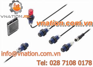 retroreflective photoelectric sensor / diffuse reflective / cylindrical / infrared
