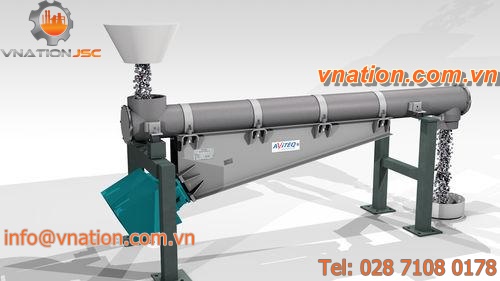 vibrating feeder / motorized / powder / tubular