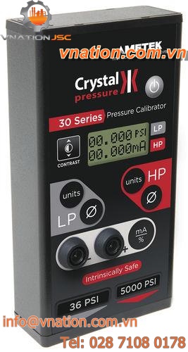 pressure calibrator / inherently safe
