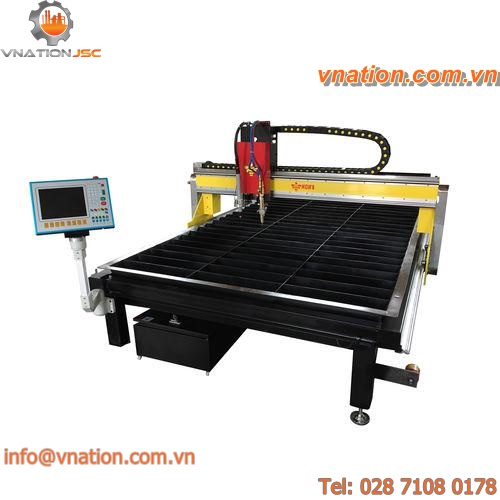 CNC cutting machine / metal / plasma / 2-axis