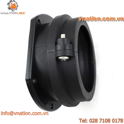 flange fitting / straight / plastic / conduit for cable protection