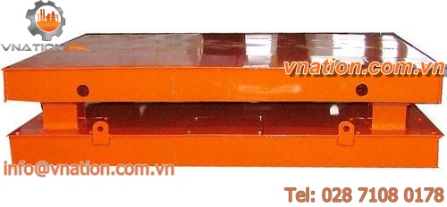 precision scales / floor / electronic / with separate indicator