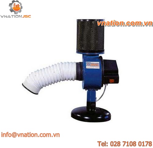 welding fume extractor / cartridge / portable