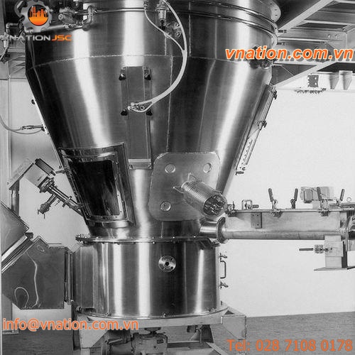 fluidized bed dryer / hot air / granulator / cooler