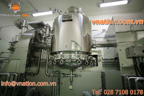 vacuum dryer / cooler / mixer / reactor
