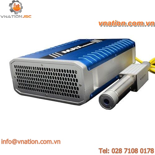 pulsed laser / Q-switched / fiber / blue