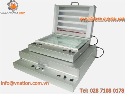 photosensitive PCB laminate UV exposure unit / for double side exposure